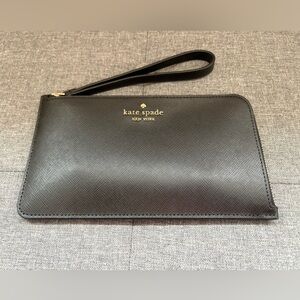 kate spade Black Wristlet Clutch